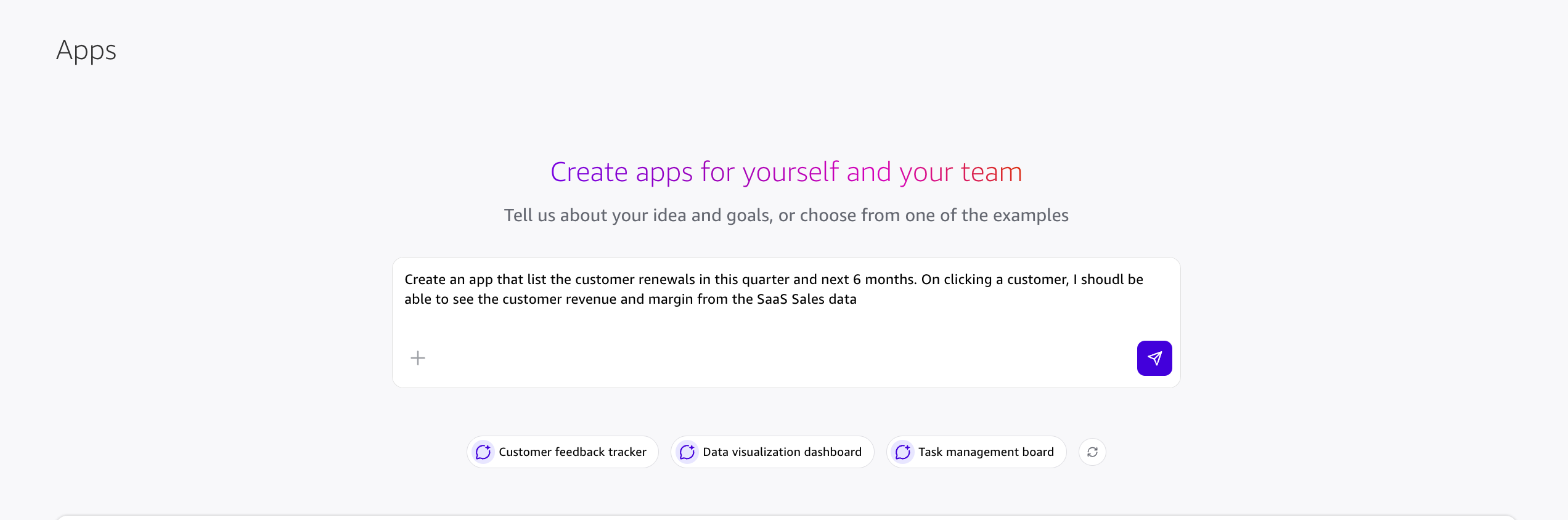 Serve live, governed data in AI-built apps with Amazon Quick